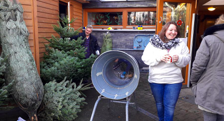 Weihnachtsbaumverkauf in Bensberg